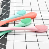 1~10PCS Soft Silicone Washing Brush Remover Face Exfoliating Pore Cleaner Brush Soft Nose Brush Pore Cleaner Skin Care Massager