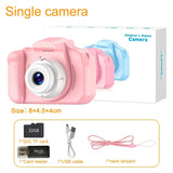 Children's Camera 2 Inch Dual Camera 1080P HD Screen Kids Digital Camera Outdoor Photography Video Mini Educational Toys