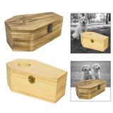 Wooden Pet Cremation Urn for Dogs Memorial Keepsake Precious Souvenirs Remembrance for Funerary Caskets Supplies