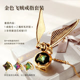 Metal Jewelry Box Storage for Women Golden Snitch Ring Box Jewelry Boxes Organizer Accessories Proposal Wedding Souvenir Gift