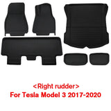 Fits New Tesla Model Y 3 Highland Floor Mat Trunk Luggage Mat LHD RHD 2017 to 2024 Left Right Rudder Four Seasons Floor Liner