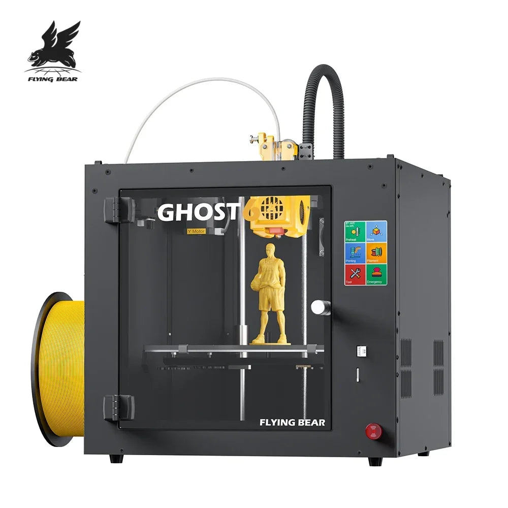 Flying Bear 3d Printer Ghost 6 High Precision with High Speed Printing Machine Adopt Core XY Motion Dual Direct Extruder