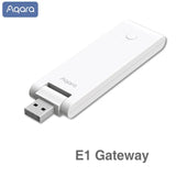 Aqara E1 Hub Zigbee 3.0 USB Smart Gateway aqara Hub Wireless Zigbee Connect Control Remote For Mijia Mi home For Apple Homekit