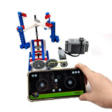 DIY Technical RC APP Programmable Motor Carousel Machine Robot Building Block For School 9686 Wedo Education Kids Moc Bricks Toy