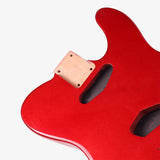 High- quality TL guitar body Alder Metal Red DIY Finish electric guitar part for Telecaster
