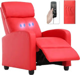 Recliner Chair for Living Room Massage Recliner Sofa Single Sofa Home Theater Seating Reading Chair