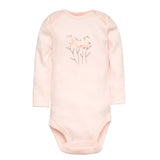 3-5 PCS/LOT Soft Cotton Baby Bodysuits Long Sleeve Newborn Baby Clothing Set Christmas Baby Girls Boys Clothes Infant Jumpsuit