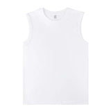 2024 New summer Sleeveless Shirt Gyms Tank Top Men Cotton Running Bodybuilding Workout Undershirt Sports Vest Men M-XXXXXL