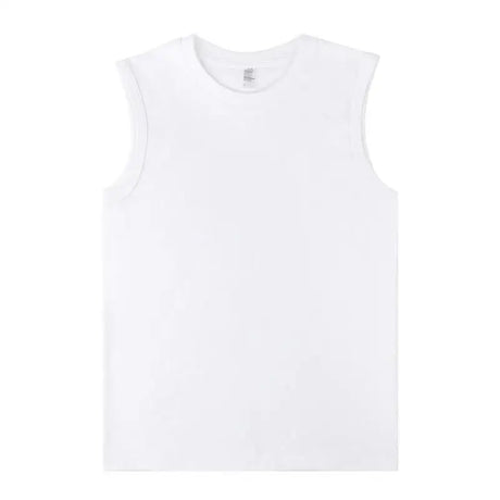 2024 New summer Sleeveless Shirt Gyms Tank Top Men Cotton Running Bodybuilding Workout Undershirt Sports Vest Men M-XXXXXL