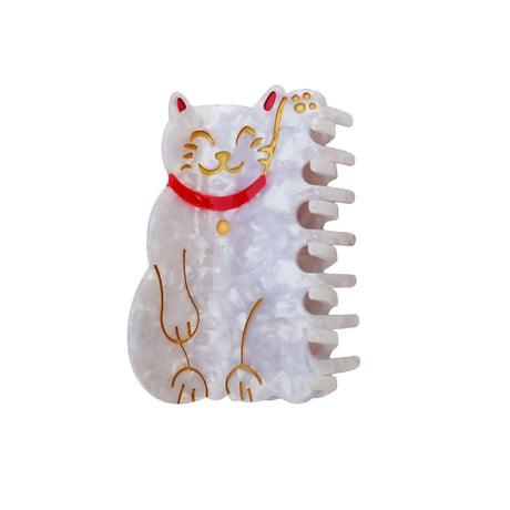 Muweordy New Fortune Cat Hair Clips Acetate Claw Clip Cute  Animal Hair Clip Popular Hair Catches Ins Same Hair Accessories