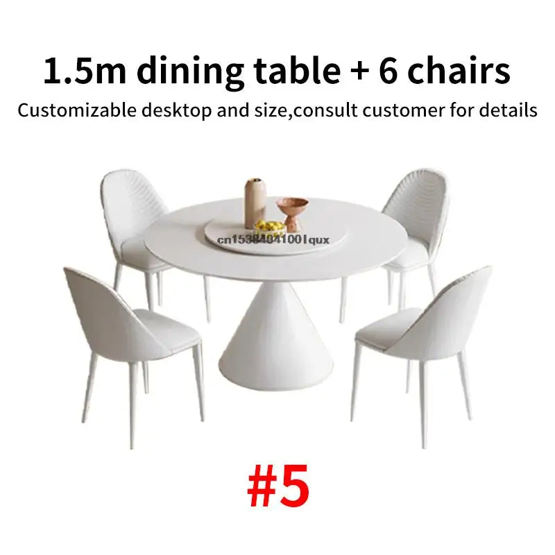 24 Dining Room Table Set Luxury Kitchen Furniture Modern Minimalist Dining Table With 6 Seats Customize Desktop Table And Chairs