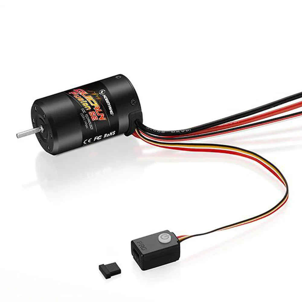 Hobbywing Quicrun Fusion Se 40a 1800kv 1200kv Combined Motor Esc For 1/10 1/8 Rc Model Car Crawler Accessories