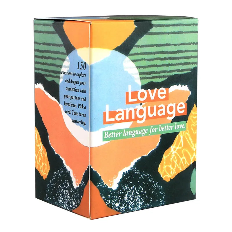 Love Language Card Game Board Game 150 Conversation Starter Questions for Couples Connections Partner Date Night Relationship