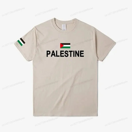 Women's Palestine Plus Size Cotton Name Palestine Map Men's T-Shirt Cotton T-Shirt Top Gaza T-Shirt Fashion T-Shirt Clothing