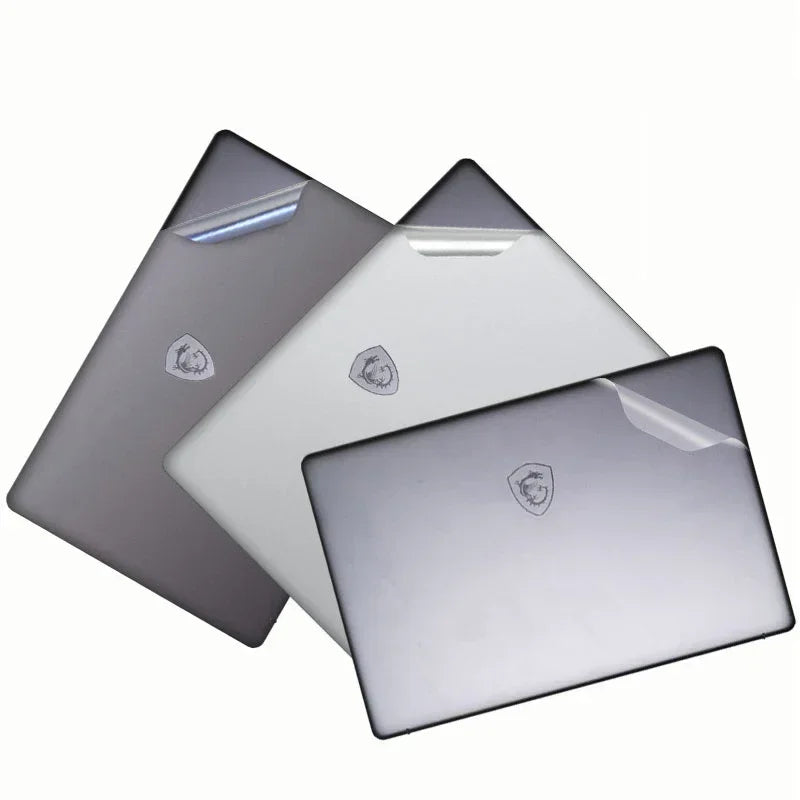 Leather Skin Laptop Stickers for MSI Creator 17M GF75 17" Laptop Carbon fiber Vinyl Protection