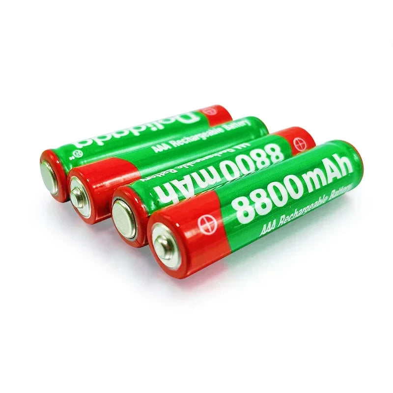 AAA Battery 1.5V rechargeable AAA battery 8800mAh AAA 1.5V New Alkaline Rechargeable battery for led light toy MP3 long life