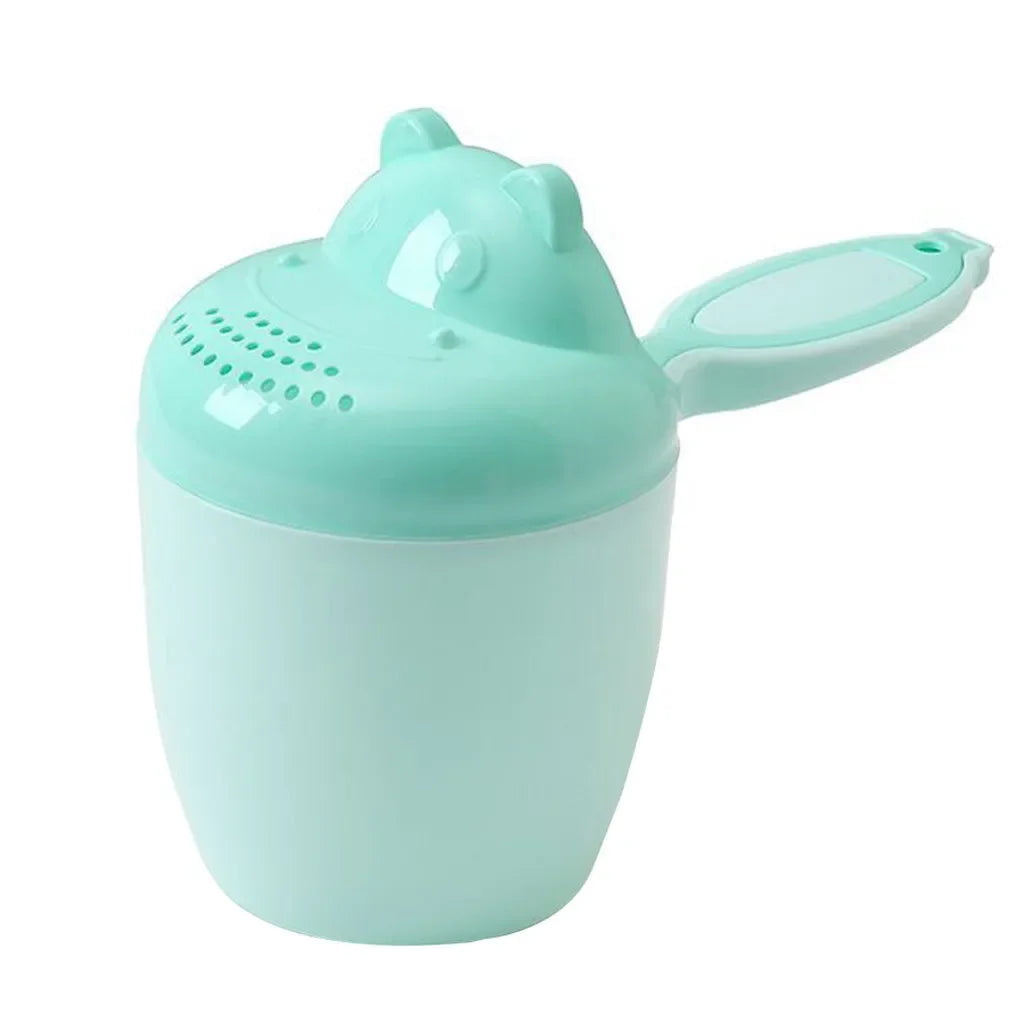 Baby Bath Caps Toddle Shampoo Cup Children Bathing Bailer Baby Shower Spoons Child Washing Hair Cup Kids Bath Tool Baby Goods