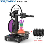 Tronxy 3D Printer CRUX 1 FDM Smart Filament Sensor Self-assemble Proximal Direct Extrusion DIY 3d Printer Kit 180*180*180mm