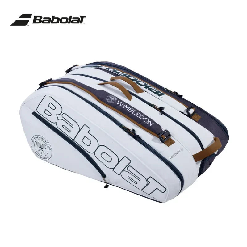 2023 Babolat 6Pack Nadal Tennis Bag Yellow Large Capacity Tennis Court Backpack Original Professional 12Pack Squash Tennis Bags