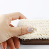 Premium beech wood wool hair Shoe brush for cleaning polishing leather Shoe care Multifunctional Soft wool shoe brush