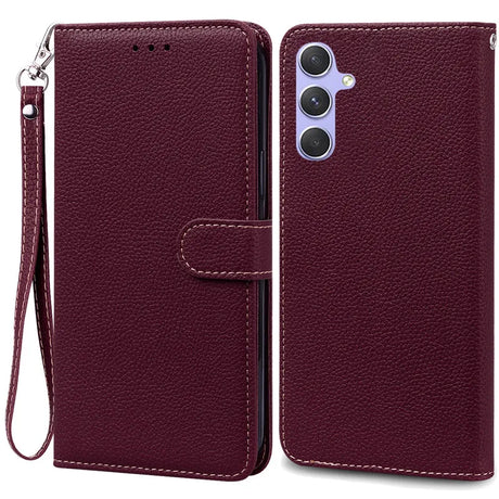 A24 A34 A54 Case For Coque Samsung Galaxy A34 Case Leather Wallet Flip Case For Samsung A54 5G GalaxyA54 A 34 A24 Phone Cases