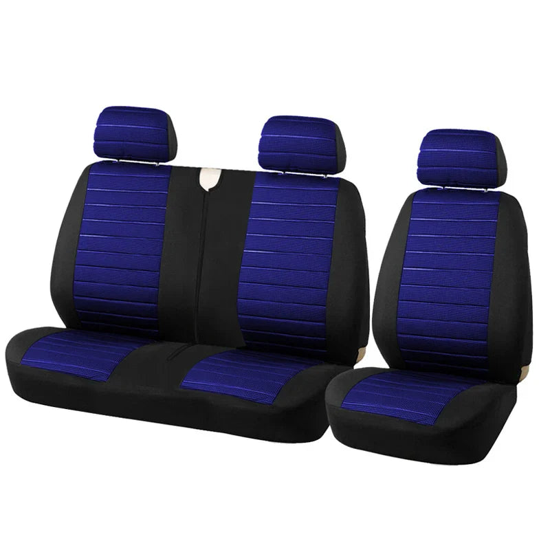 Universal Car Full Seat Cover Styling Car Seat Protector Design Airbag and Rear Split Bench Compatible Covers For NISSAN KIA-RIO