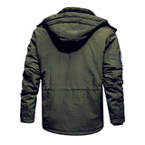 2024 Male Military Winter Puffer Men Long Coats Military Hood Warm Tactical Bomber Army Korean Thick Parka Thermal Padded Coat