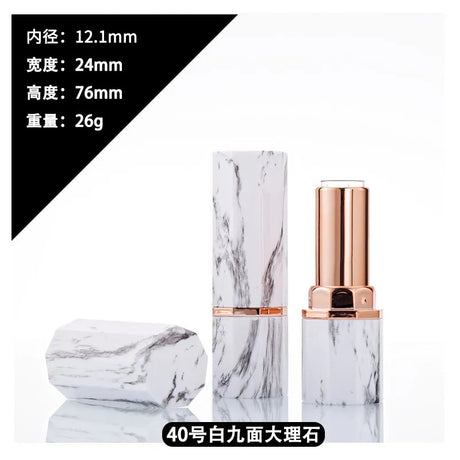 12.1mm DIY Empty Lip Rouge Accessories Cosmetic Lip Balm Container Wholesale Lipstick Handmade Refillable Bottle Lip Gloss Tools