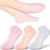 One Pair Pack Silicone Foot Care Socks Anti Cracking Moisturizing Socks Cracked Dead Skin Remove Protector Pain Relief Tools