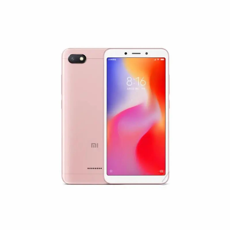 Original Smartphone Xiaomi Redmi 6A 3+32Gb Wholesale Xiaomi Mobile Phones Unlocked Android Google Play Redmi 6 Global Frimware