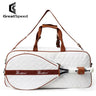 Greatspeed Multifunctional Tennis Bag Vintage Unisex Badminton Bag Separate Shoe Compartment Racket Insulation