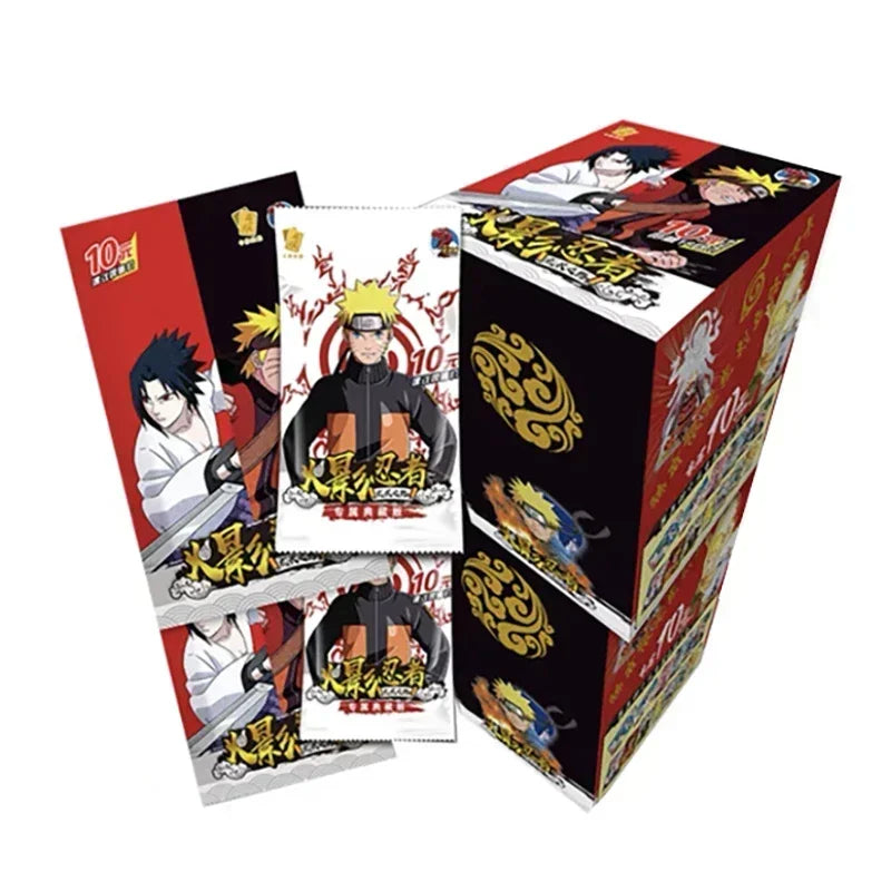 Naruto Card Series Anime Character Rare Flash SSR Card Deluxe Collection Edition Card Board Game Toys Children Gifts