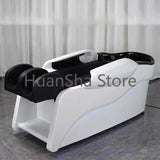 Electric Massage Shampoo Bed Hair Therapy Luxury Beauty Salon Chair Head Spa Washbasin Lavacabezas Beauty Furniture LJ50SC