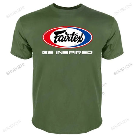 man Fashion brand summer t shirt Fairtex Be Inspired plain color Men's T-shirt men cotton casual tee shirt Short Sleeve tops