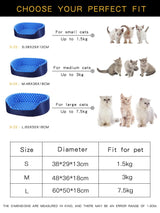 Cats Bed Dot Sponge Pad Dog Accessories Houses and Habitats Pet House Puppy Goods All Supplies Cushions Things Beds Basket Mat