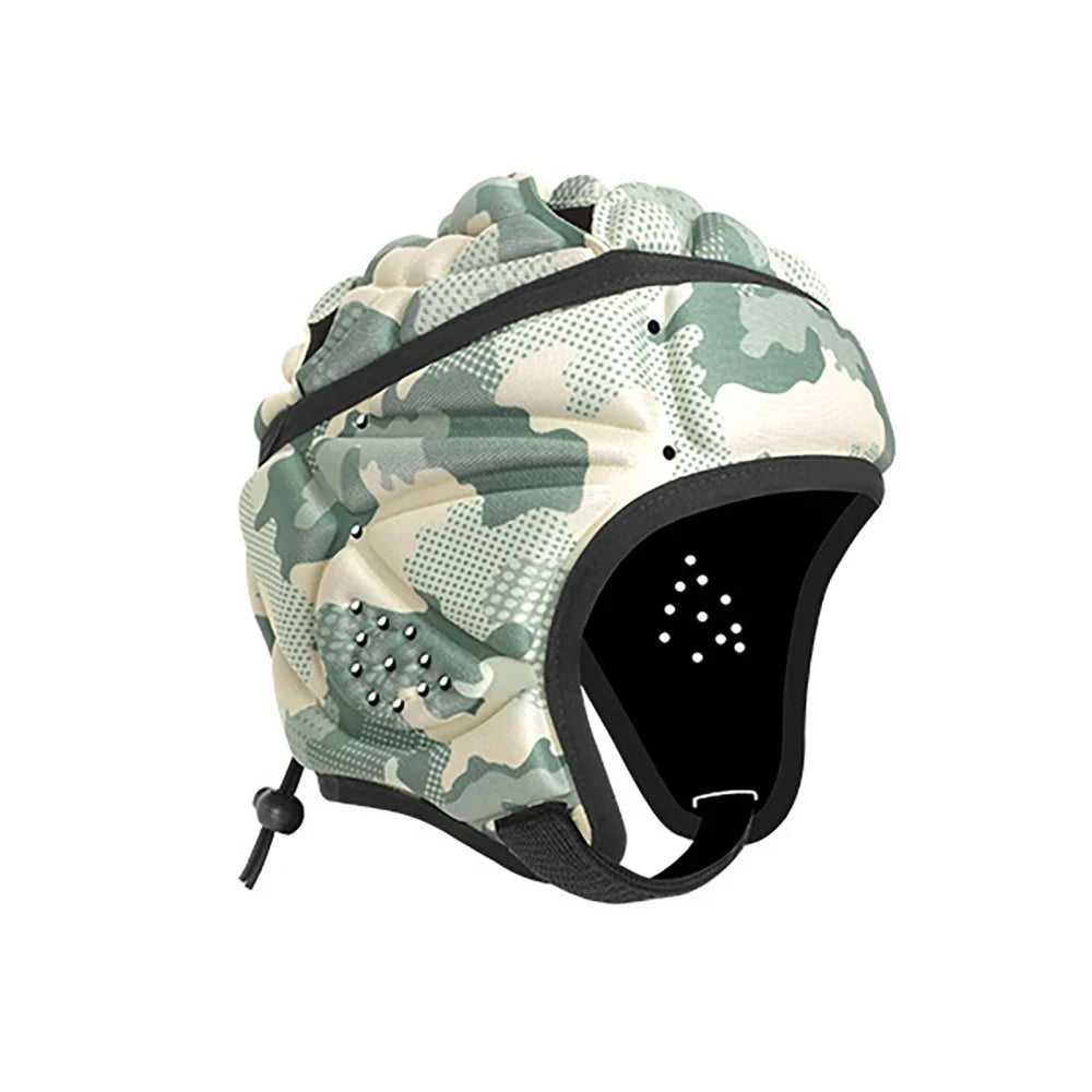 Rugby Soft Helmet Soccer Headgear Football Headguard for Children Safety Sports Helmet