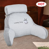 All Season Reading Pillow Comfortable Soft Detachable Lumbar Support Cushions Office Sofa for Chair Bed  Backrest with Headrest