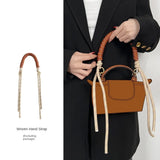 Bag Strap For longchamp Mini Bag Woven Strap Bag Transformation Bag Accessories short strap