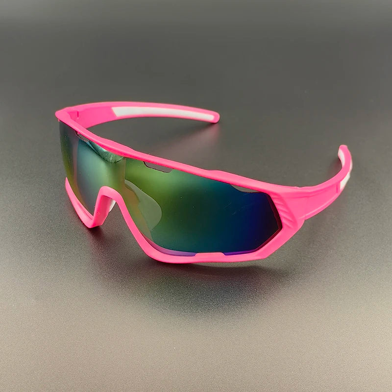 UV400 Cycling Sunglasses 2024 Sports Running Fishing Goggles Men Women Bicycle Glasses MTB Road Bike Eyewear Male Cyclist Lenses