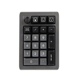 EPOMAKER EK21 VIA Gasket Number Pad Bluetooth 5.0/2.4ghz/Wired Hot Swappable Numpad Programmable for Win/Mac/Gaming