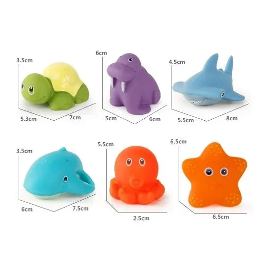 Water Spray Bath Toys Swimming  For Summer Play Water Fishing Bath Kids set Baby Toys Summer