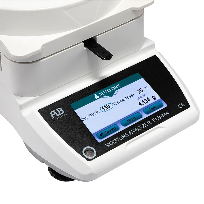 Moisture Analyzer Balance Meter 0.001g Readability Touch Screen Laboratory Balance 110gx0.001grams 110V or 220V