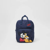 Disney Cartoon Mickey Backpack Fashion Baby Boys Girls Toddler Schoolbag Children's Bag Kids Double Shoulder Bag 2-6 Year Old