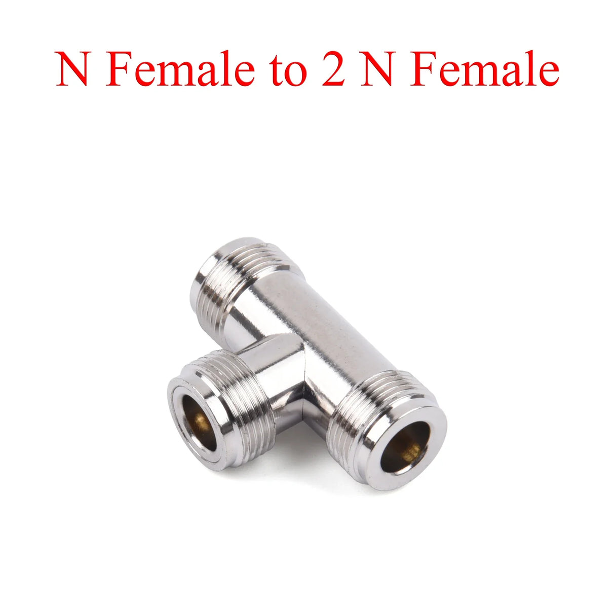 1PC RF Coaxial Connector Splitter N Male/Female to N Male/Female Adapter Use For Repeater Amplifier Communication Antenna