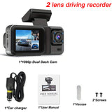 3 Channel Dash Cam for Cars Camera Black Box 1080P Video Recorder Rear View Camera for Vehicle Car DVR car accessories