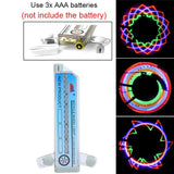 New Bicycle Spoke Lights Induction LED Colorful Bike Light Safety Warning Light Road Bike Motorcycle Car Cycling Accessories