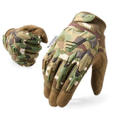 Tactical Gloves Airsoft Military Men Combat Working Shooting Hunting Full Finger Glove Paintball Driving Rubber Protective Gear