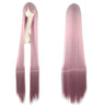 150 cm Wig Anime Cosplay 150cm Lolita Long Hair Lavender Blue Black Red Gray Wig Halloween Costume For Women Adult