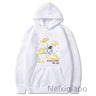 Plus Size Autumn Winter Astronauts Explore The Sky Printed Casual Pullover Cute Illustration Female Hoodie Women Men Sweatshirts