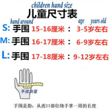 New arrivel children gloves  skiing  and car racing gloves full size S M L  red blue black 3 color